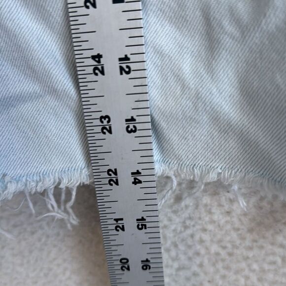 Madewell The '90s Mid-Length Jean Short in Pearlman Wash Womens Size 25 - Picture 9 of 9
